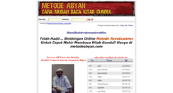 Desktop Screenshot of metodeabyan.com